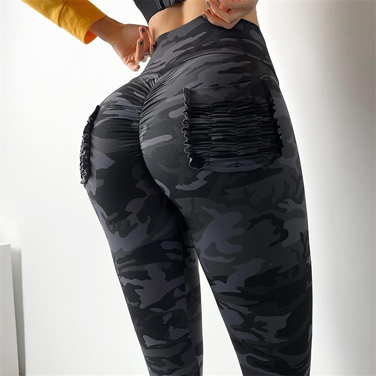 High Waist Tummy Control Workout Yoga Pants Butt Lifting Leggings with Flap Pockets  Fitness Workout Cargo Leggings for Women - China Butt Lifting Leggings and  Leggings with Cargo Pockets price