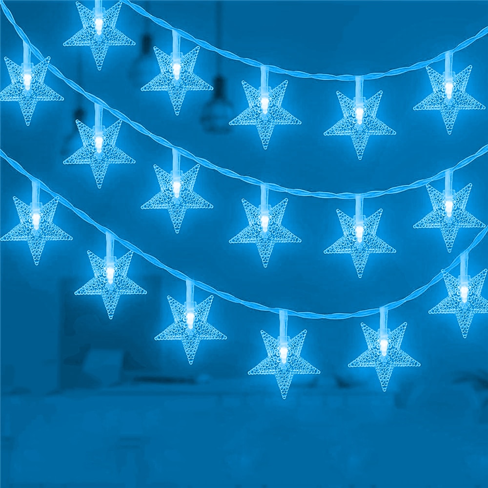 étoiles jeu de lumières lumières de noël décorations 10m usb 16 changement de couleur télécommande vacances lumières partie vacances gradation synchronisation usb alimentation nouvel an lumières de 2025 ? $25.99 –P7