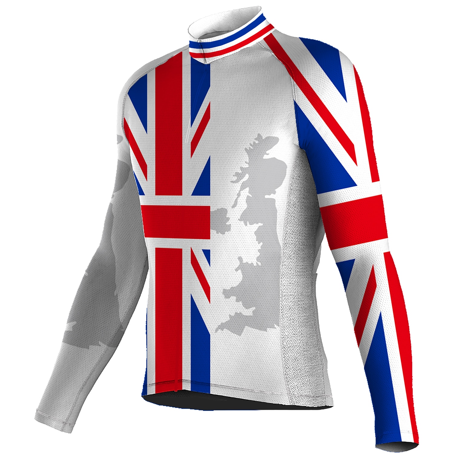 Men's Cycling Jersey UK Long Sleeve Bike Jersey Top with 3 Rear Pockets Mountain Bike MTB Road Bike Cycling Quick Dry Reflective Strips Lightweight Materials Back Pocket Sports Yellow Red Navy Blue 2026 - $34.99 –P5