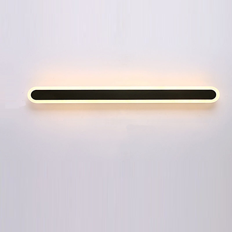 led fali lámpák hosszú csík modern beltéri fém fali lámpák tükör világítás falikarok meleg hideg fehér 3000/6000k 1500lm akril hálószoba fali lámpák 2025 - $66.99 –P1