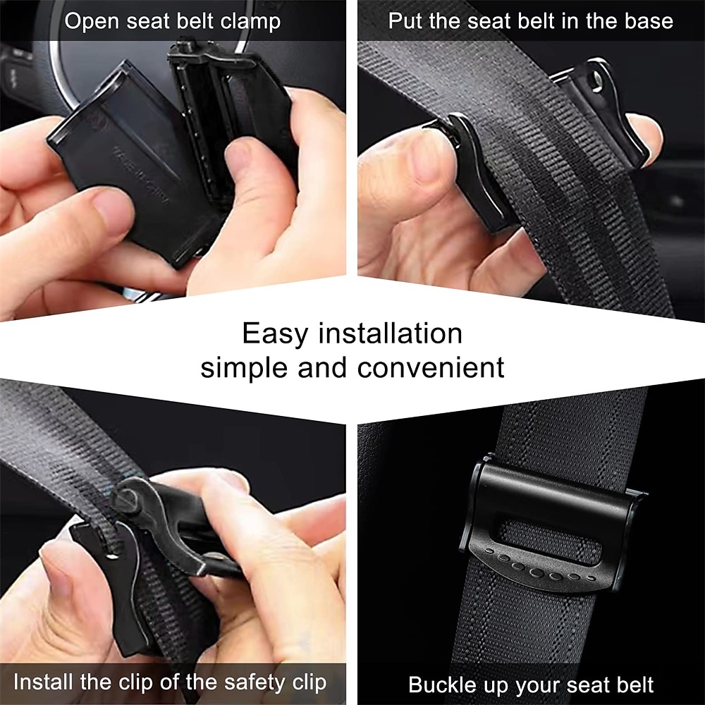 2-Pack Car Seat Belt Adjuster - Comfort Shoulder & Neck Strap Positioner for Adults, Universal Fit 2025 - $9.99 –P4