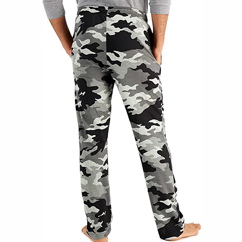 Mens camo flannel hot sale lounge pants