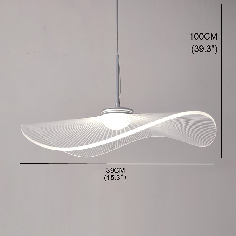 lampada a sospensione a led cappello foglia di loto3000-6000k sospensione modren regolabile lampadari classici ristorante camera da letto lampada a sospensione moda per soggiorno 110-240v lampadina del 2025 a $229.99 –P1
