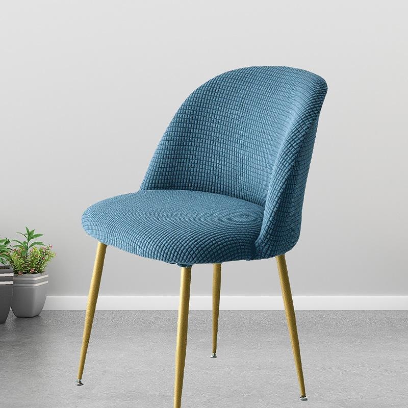 Stretch Dining Chair Cover Green Chair Seat Slipcover Velvet Elastic For Dining Party Hotel Wedding Soft Washable 2025 - $12.49 –P5