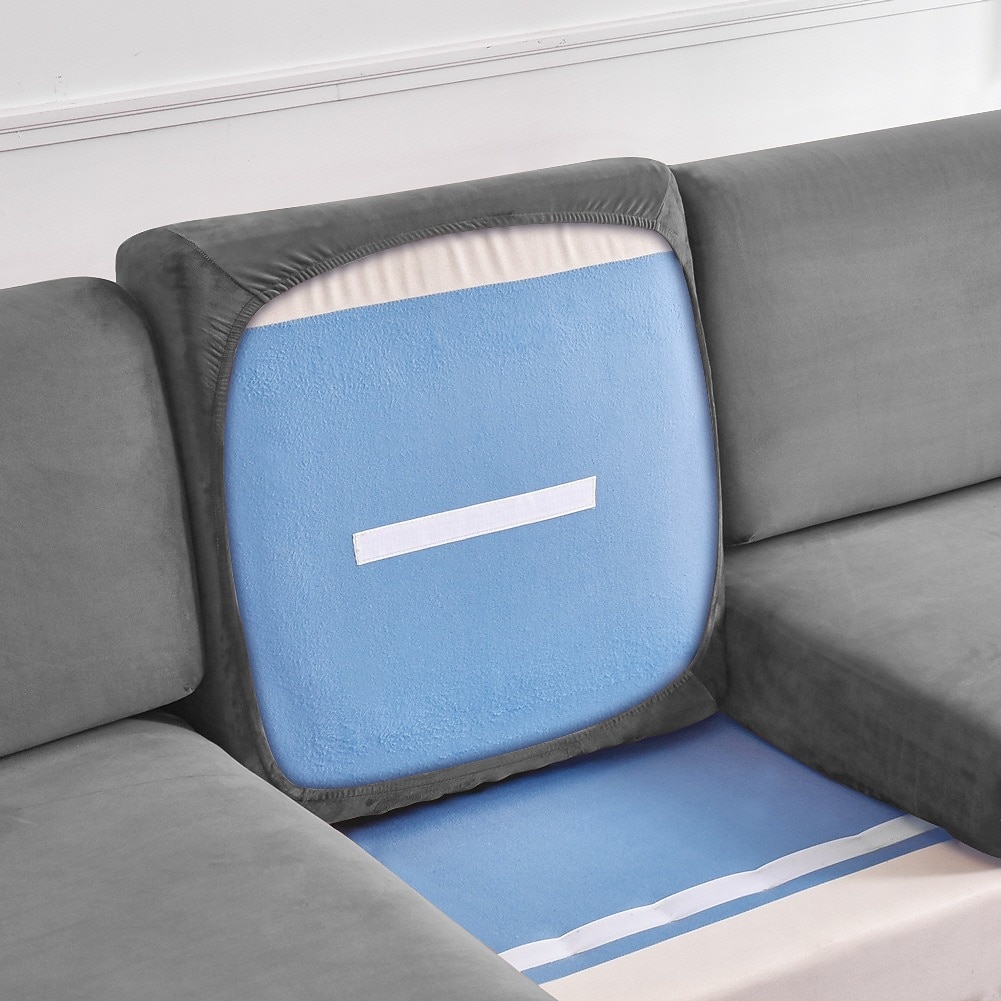 Stretch-Sofa-Sitzbezug, Kissen-Schonbezug, elastisch, für Sofas, Sessel, Zweisitzer, 4- oder 3-Sitzer, grau, weich, langlebig, waschbar (wird nicht im Set verkauft) 2025 - $21.99 –P9