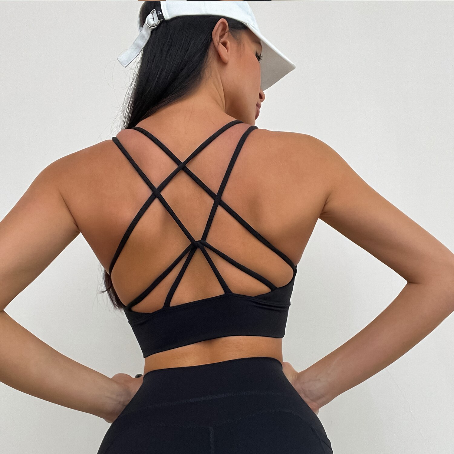 bra with multiple back straps