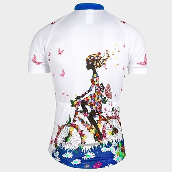 Per donna Maglia da ciclismo Manica corta Autunno Bicicletta Maglietta / Maglia Superiore con 3 tasche posteriori Ciclismo da montagna Cicismo su strada Traspirante Asciugatura rapida Design del 2025 a $28.99 –P18