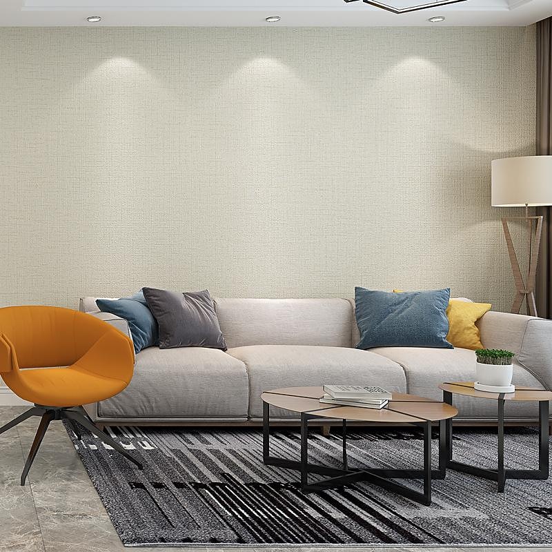 jednobarevná tapeta vodotěsná obyčejná látka samolepicí samolepka na stěnu do ložnice obývacího pokoje 53x1000cm / 20.87''x393.7'' 2025 - $51.99 –P6
