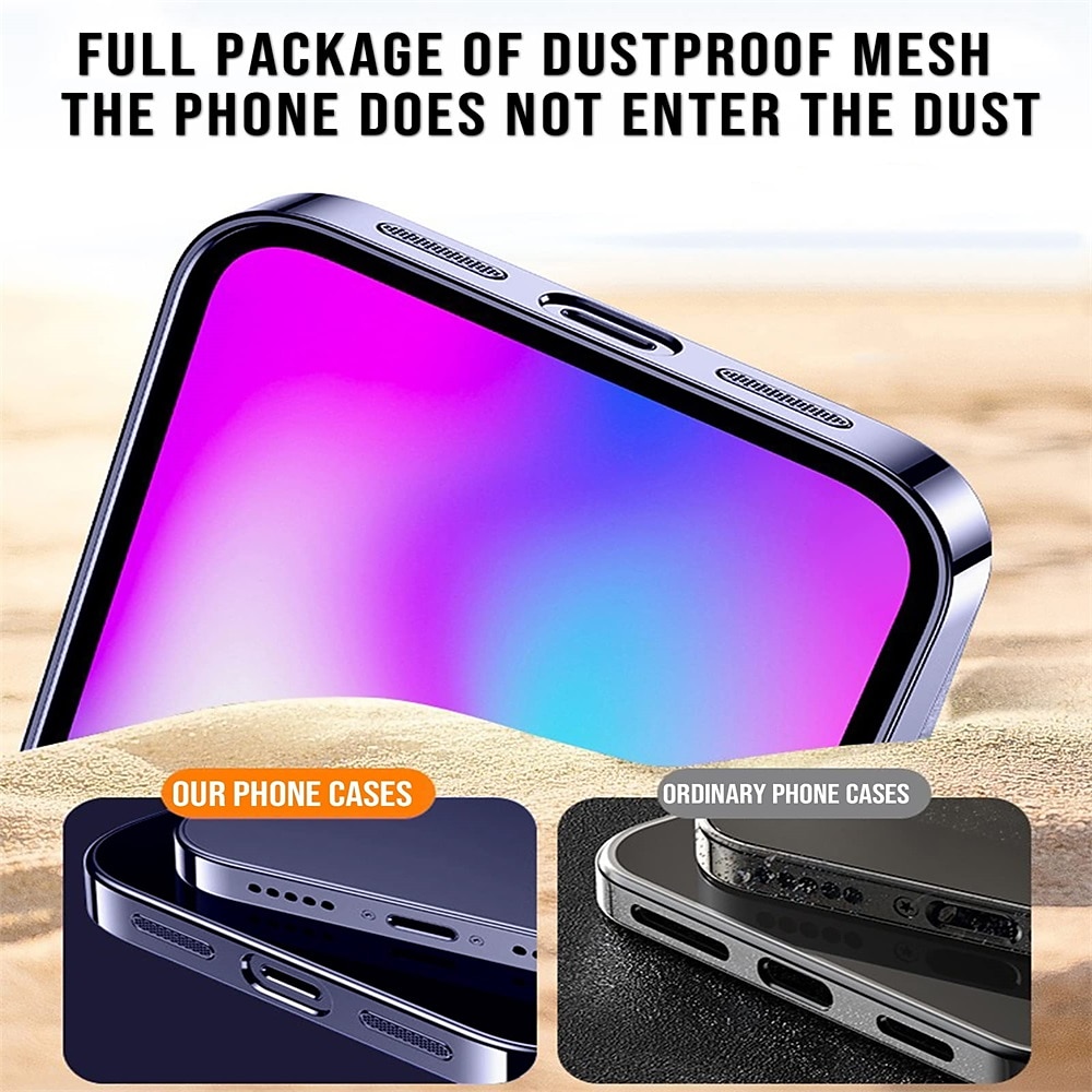 Phone Case For iPhone 17 Pro Max 17 Air 15 14 Pro Max Plus 13 12 11 Pro Max Mini With Magsafe Camera Lens Protector Shockproof Solid Color TPU 2025 - $11.99 –P5