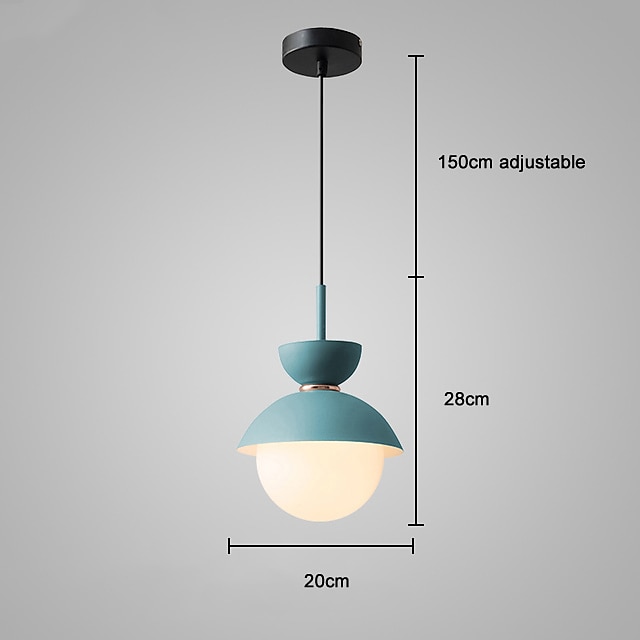 LED-Pendelleuchten, einzelnes Design 7,8 "Inselleuchten Hotel / Zuhause, Wohnzimmer und Flur, dekorative Beleuchtung, Pendelleuchten, Nagelstudio 2025 - $135.99 –P7