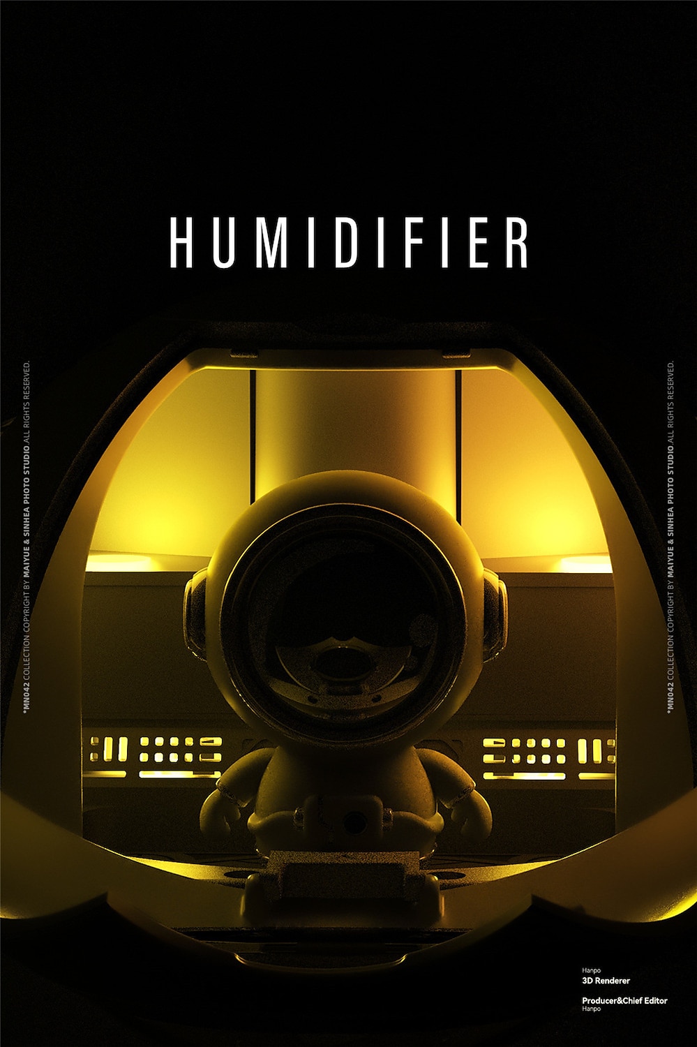 LED Smart Light Air Humidifier USB Ultrasonic Cool Mist Aromatherapy Space Capsule Water Diffuser with Led Light Astronaut Humidificador 2025 - $17.99 –P1