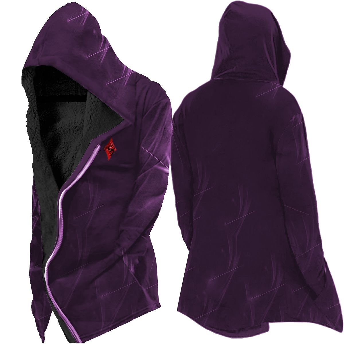 Ανδρικά Χειμερινό παλτό Μπουφάν fleece Σακάκι Καθημερινά Ρούχα Διακοπές Φλις Επένδυση Με τσέπες Στάμπα Μπροστινή τσέπη Φθινόπωρο & Χειμώνας Γραφικά Σχέδια Κομψό στυλ street Αθλητισμός 2026 - $56.99 –P6