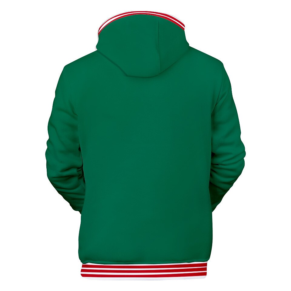 Alv Jerseysjakke Hattetrøje Alvekostyme Pullover 3D-utskrift Par Herre Dame Jul Karneval Maskerade Jul Spesiell Voksne Fest Jul Feriereise Topp 2025 - $29.99 –P4