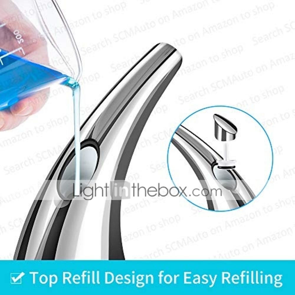 Soap Dispenser Touchless, No Touch Automatic Soap Dispenser for Kitchen, Bathroom, Shower (300ml, Silver) 2025 - $52.99 –P2