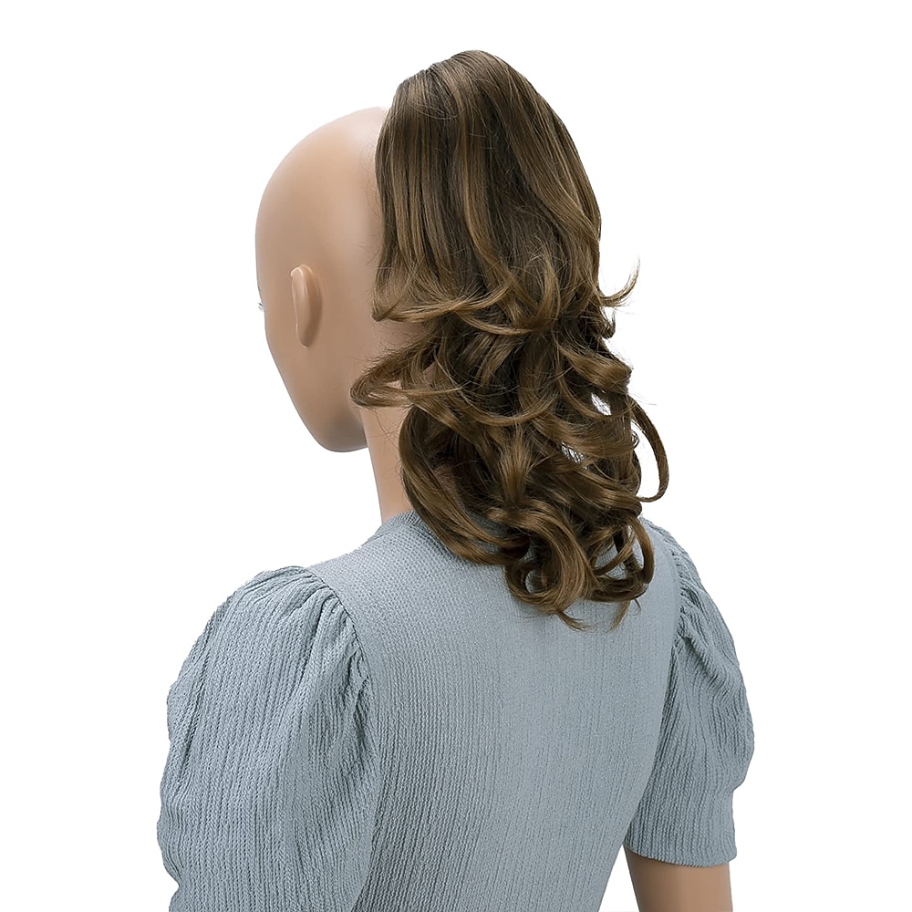 hairpiece extensions ponytail ογκώδη κυματιστό ξανθό μείγμα h136 2025 - $22.99 –P20
