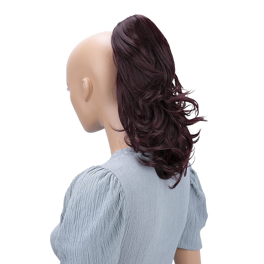 hairpiece extensions ponytail ογκώδη κυματιστό ξανθό μείγμα h136 2025 - $22.99 –P18
