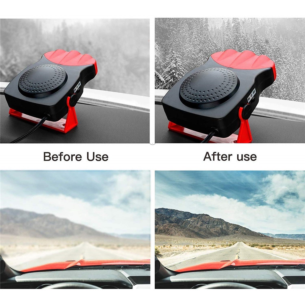 Car Heater/Fan Portable Electric 12V 200W 2 in 1 Heating/Cooling Fan Functions Quick Heating Car Defroster Defogger Controller 2025 - $22.99 –P9
