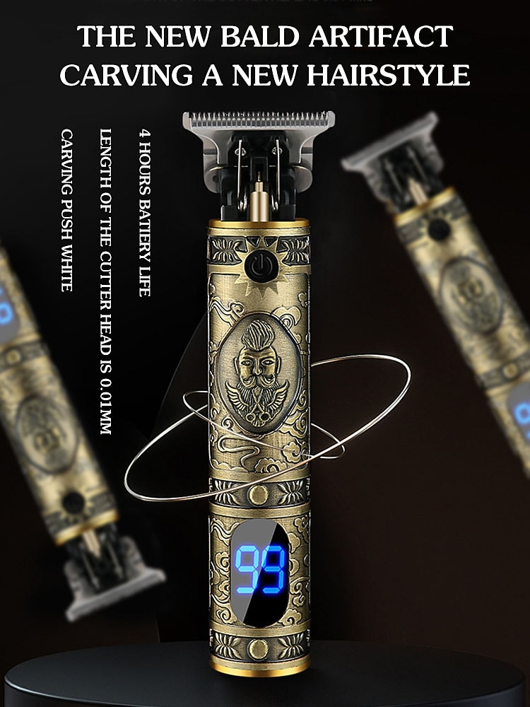 USB Oplaadbare Kaalhaar Scheerapparaat Elektrisch Haar Trimmer Draadloze Scheerapparaat Trimmer Mannen Kapsalon Haar Knipmachine Valentijnsdag Cadeau 2026 - $47.99 –P1