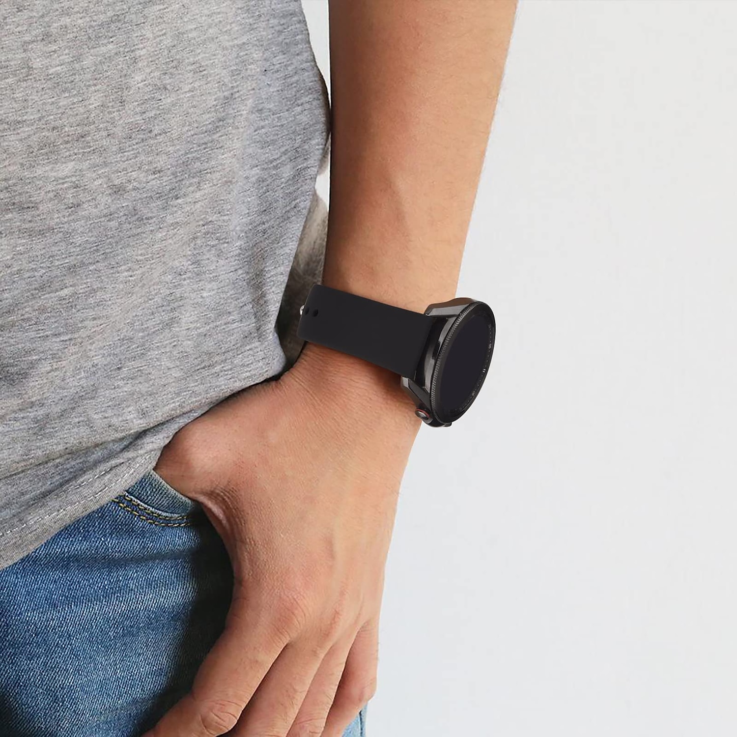 Ver Banda para Amazfit GTS 4,4mini, 3,2,2mini, 2e, GTR 42mm, Bip U Pro, U, 3 Pro, 3, S lite, S, lite Silicona suave Reemplazo Correa Correa Deportiva Pulsera 2025 - $9.99 –P5