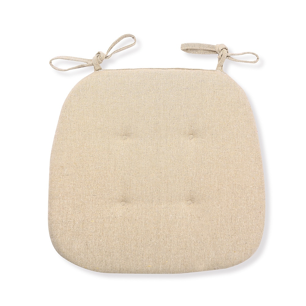 Coussin de chaise coussin de siège de chaise de salle à manger coussin de chaise en mousse à mémoire de forme antidérapant avec attaches housse de siège en forme de u mélange de coton de 2025 ? $7.99 –P12