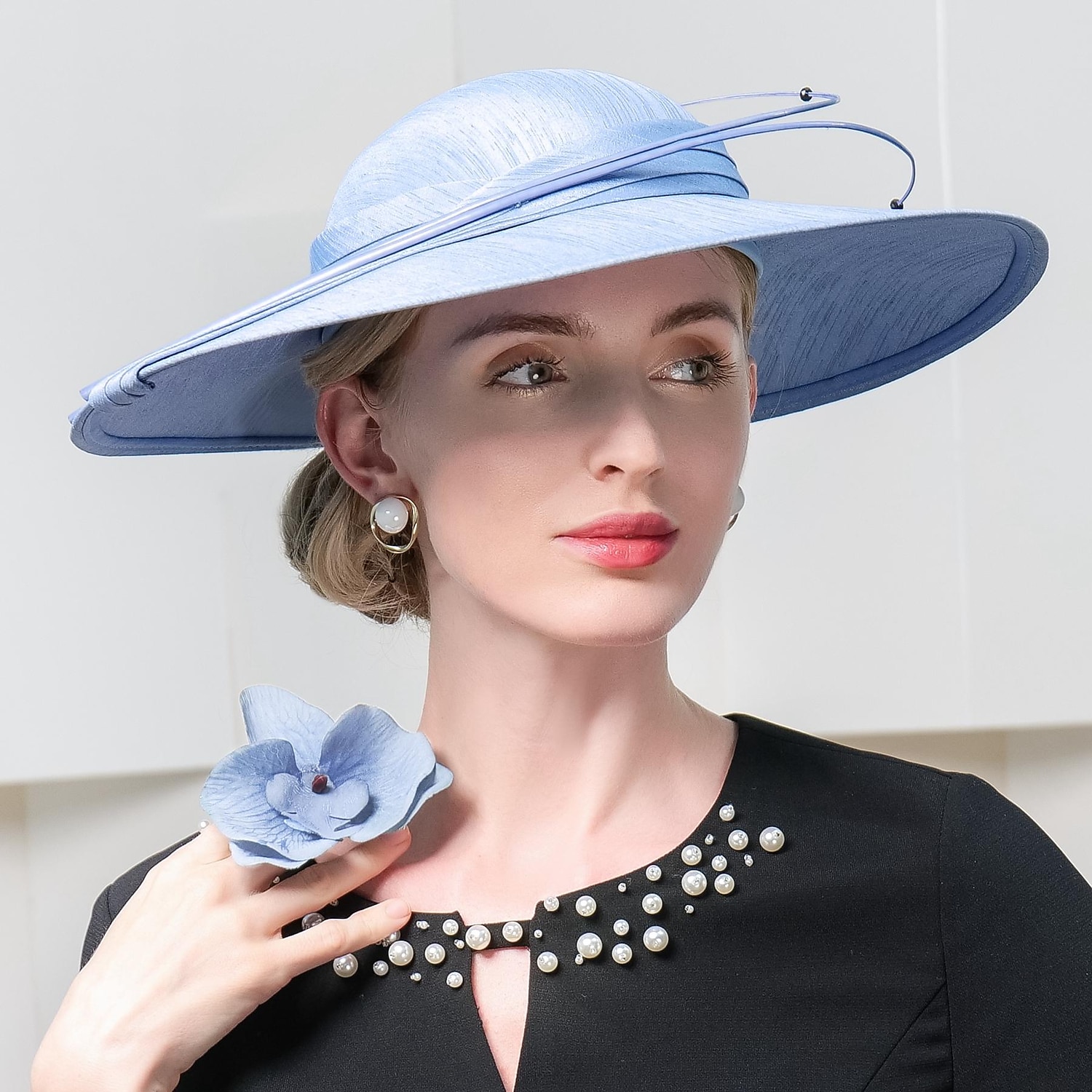 Modedesign Elegant Hatter med Fjær 1PC Bryllup  Fest  Kveld Hodepryd å imponere Hatter Race Day Kjole 2025 - $90.99 –P2