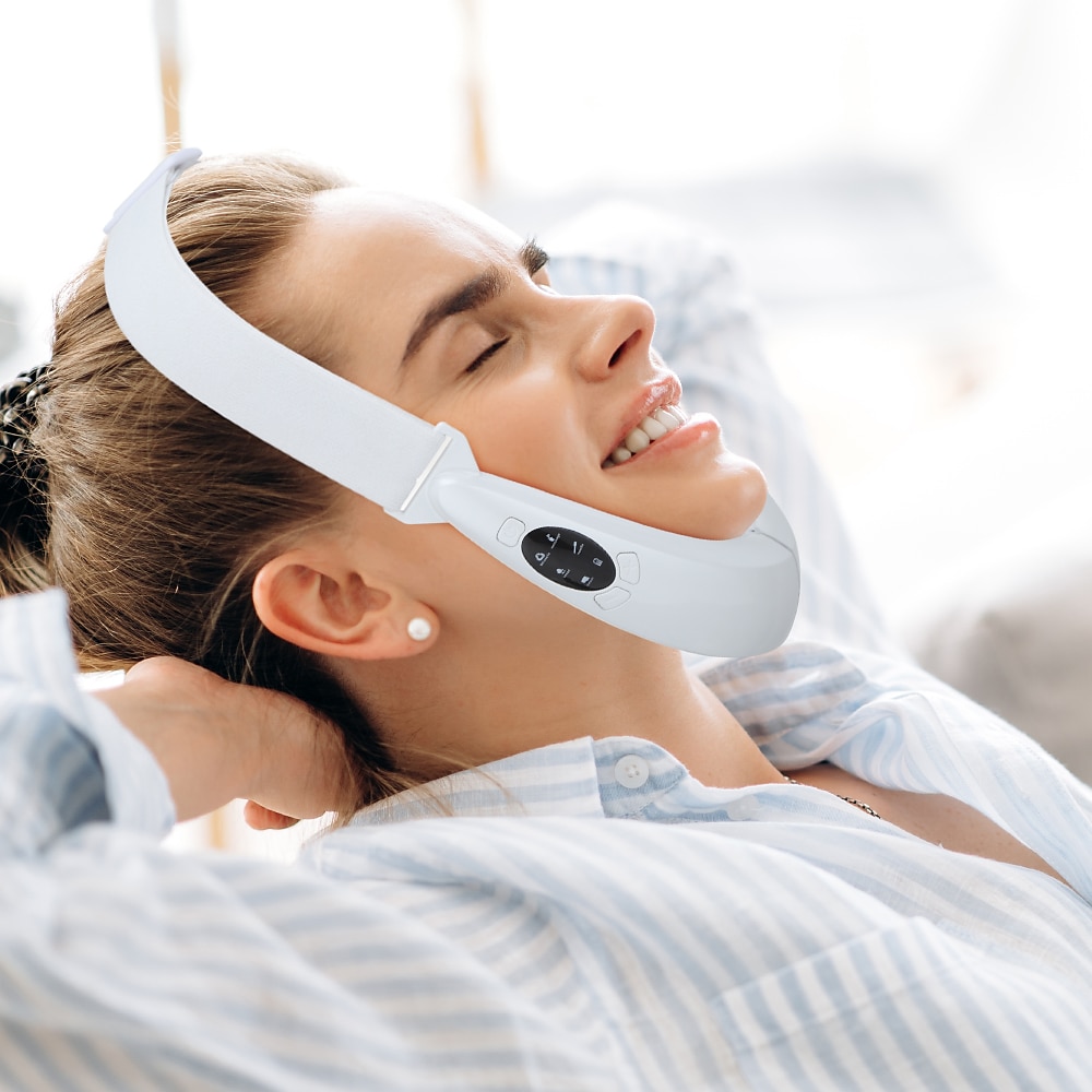 EMS Facial Lifting Device LED Photon Therapy Face Slimming Vibration Massager Double Chin V Line Lift Belt Cellulite Jaw Device 2025 - $27.99 –P14