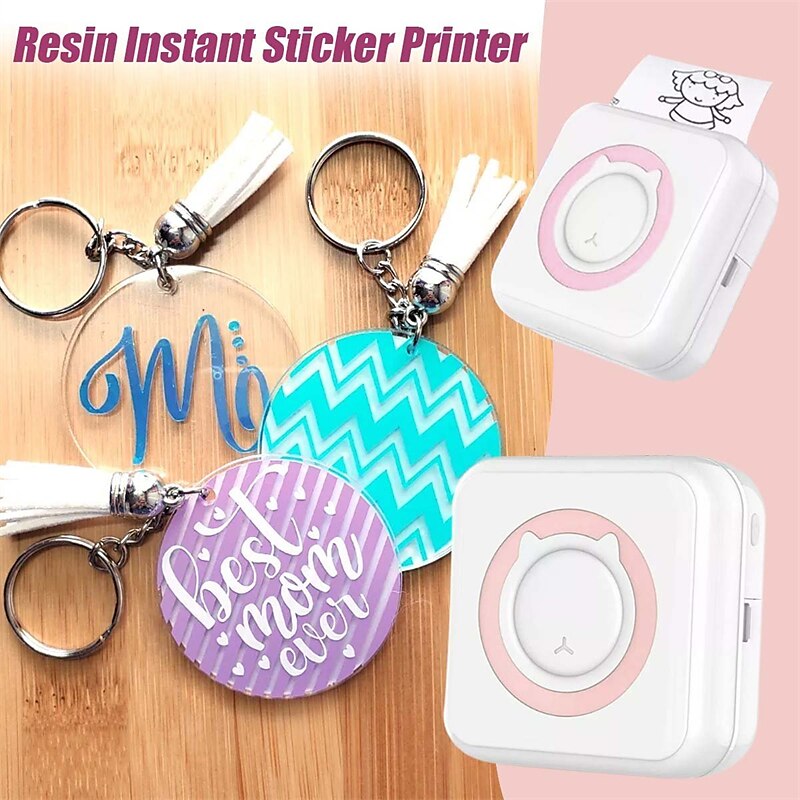 Mini Portable Thermal Printer Bluetooth Connection For Mobile Phone Student Wireless Printer Error Problem Printing 2023 - US $21.49 –P1