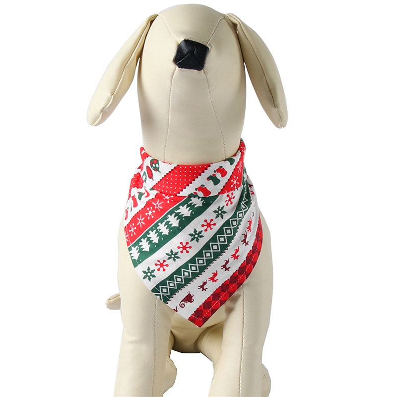 Psy Koty Chustka dla psa Chustka na urodziny dla psa Moda Śłodkie Oddychający Miękka Zmywalny Wygodny Święta Święta Na zewnątrz Codzienne Ochrypły Labrador Border collie Szpic miniaturowy Motyl 2025 - $7.99 –P10