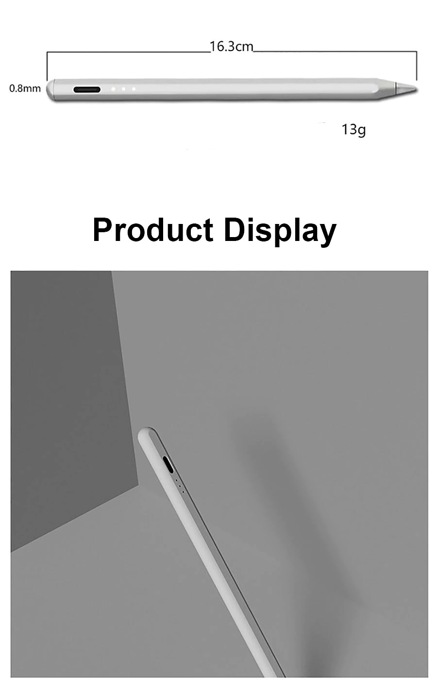Universal Stylus Pens for Apple Samsung Huawei Touch Screens Rechargeable Digital Stylish Pen Pencil Universal for iPhone/iPad Pro/Mini/Air/Android and Most Capacitive Touch Screens 2025 - $32.99 –P8