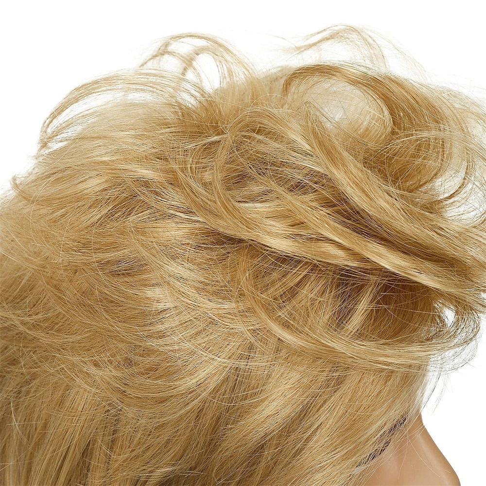 mullet peruk för män 70-tal 80-talskostym snygg festperuk lång blond lockig punk rockerperuk syntetiska kostymer peruker för manliga killar 2025 - $24.99 –P5
