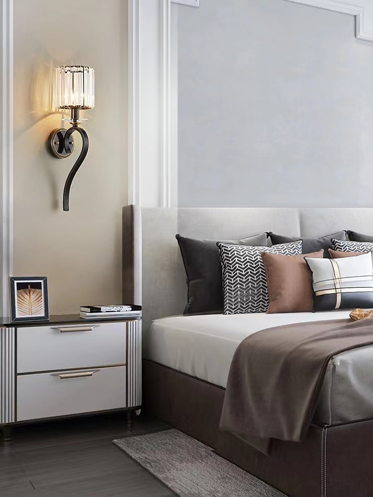 Lightinthebox Aplique de pared LED de cristal mini estilo moderno estilo nórdico lámparas de pared de oro negro apliques de pared sala de estar dormitorio acero 220-240v 110-120v 2025 - $199.99 –P11