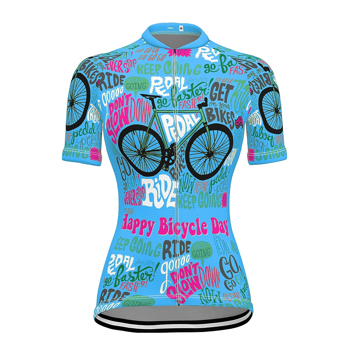 Mujer Maillot de Ciclismo Graphic Estampado Letra y Número Manga Corta Bicicleta Maillot Camiseta con 3 bolsillos traseros MTB Bicicleta Montaña Ciclismo Carretera Secado rápido Suave Bandas 2026 - $29.99 –P14