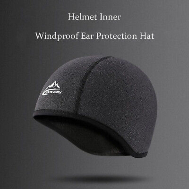 REXCHI Cycling Cap  Bike Cap Skull Caps Cap Helmet Liner Stripes Warm Cycling Breathable Soft Stretchy Bike / Cycling Black Dark Grey Grey Fleece Winter for Men's Unisex Adults' Mountain Bike / MTB 2025 - $8.49 –P14