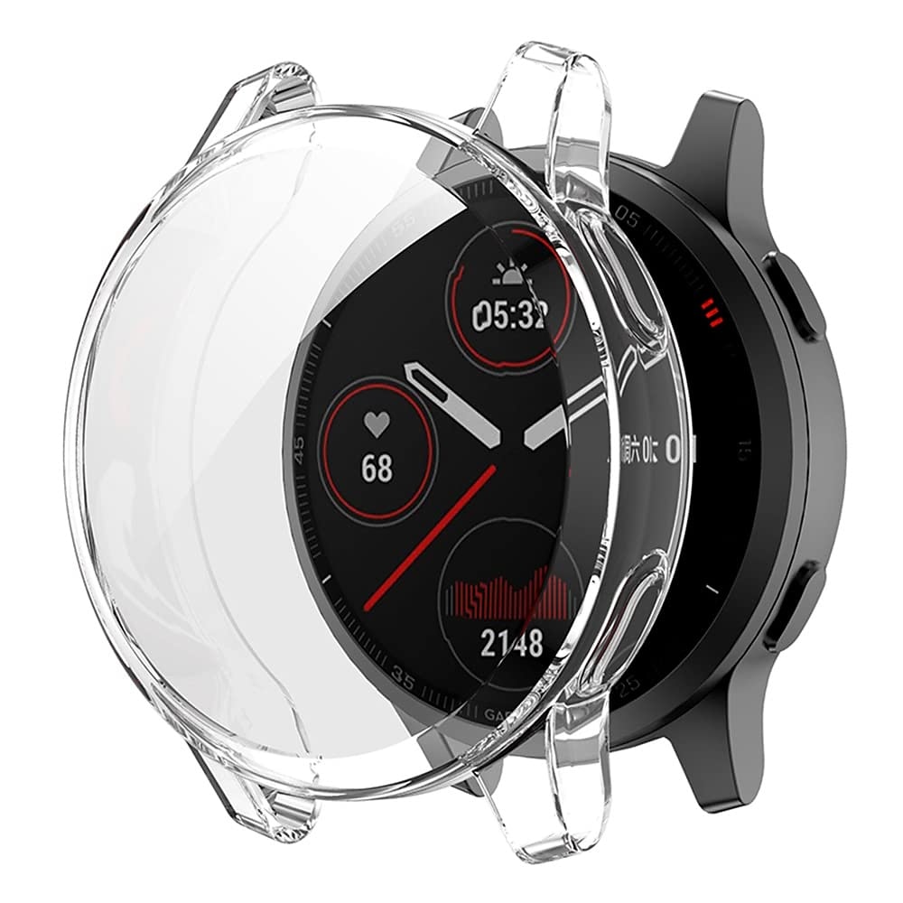 مشاهدة حالة مع حامي الشاشة متوافق مع جارمين Venu / غارمين فيفوكتيف 4 / Vivoactive 4S / Venu® 2S 40 مم / Garmin Venu® 2 حماية كاملة للجسم HD واضح ضد الصدمات TPU ووتش غطاء 2025 - $10.99 –P8