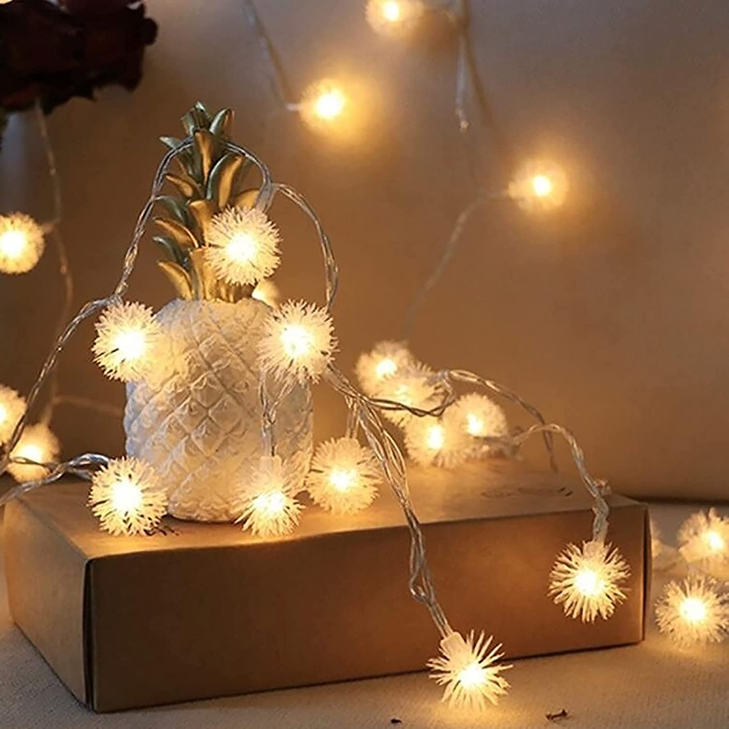 lucciola dente di leone luci della stringa di fata 10m-50m solare e plug-in doppio scopo esterno impermeabile fiori luci della stringa fiori luci della stringa creative luci natalizie festa all'aperto del 2025 a $24.99 –P1