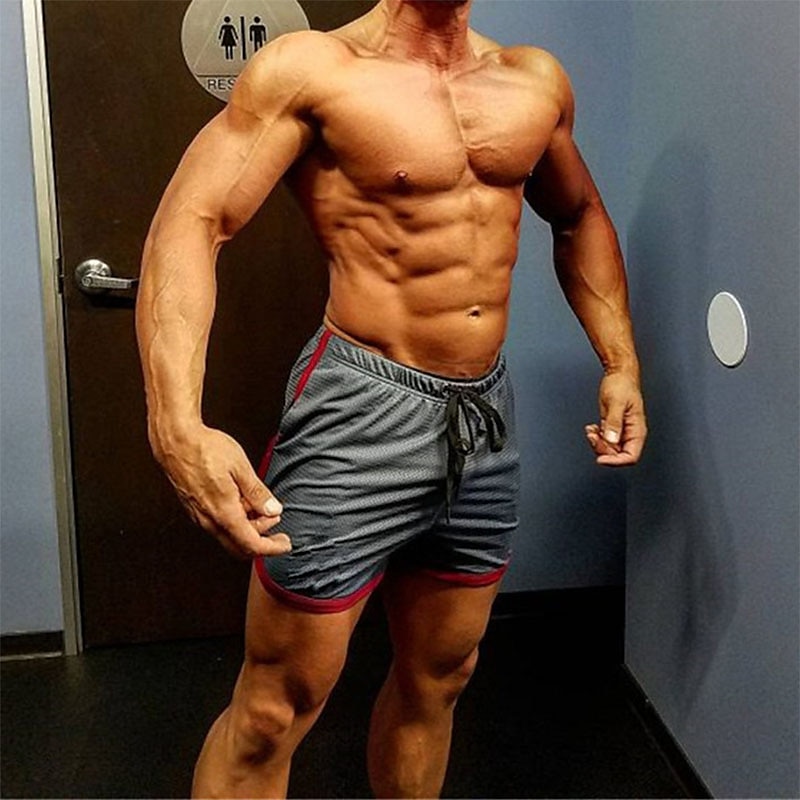 Herre Atletisk shorts 3 tommers shorts Korte shorts Joggeshorts Gymshorts Sport Treningssenter Bading Pustende Hurtigtørkende Snorer Elastisk midje Helfarge Kort Sportslig Avslappet / Sportslig 2025 - $13.99 –P1