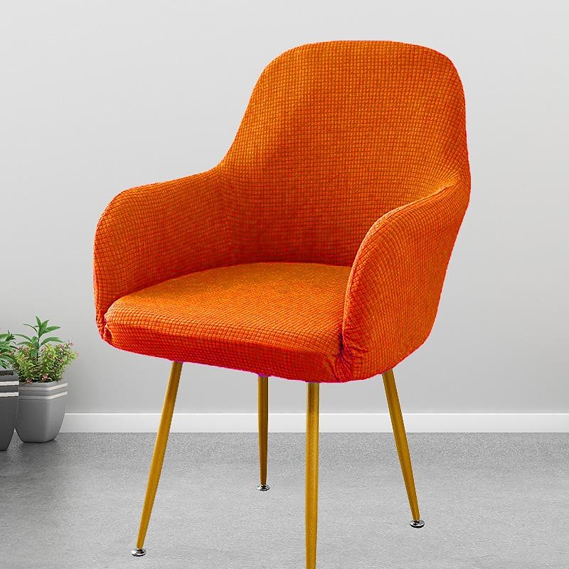 keukenstoelhoes effen kleur garengeverfde polyester kussenovertrekken 2025 - $13.99 –P11