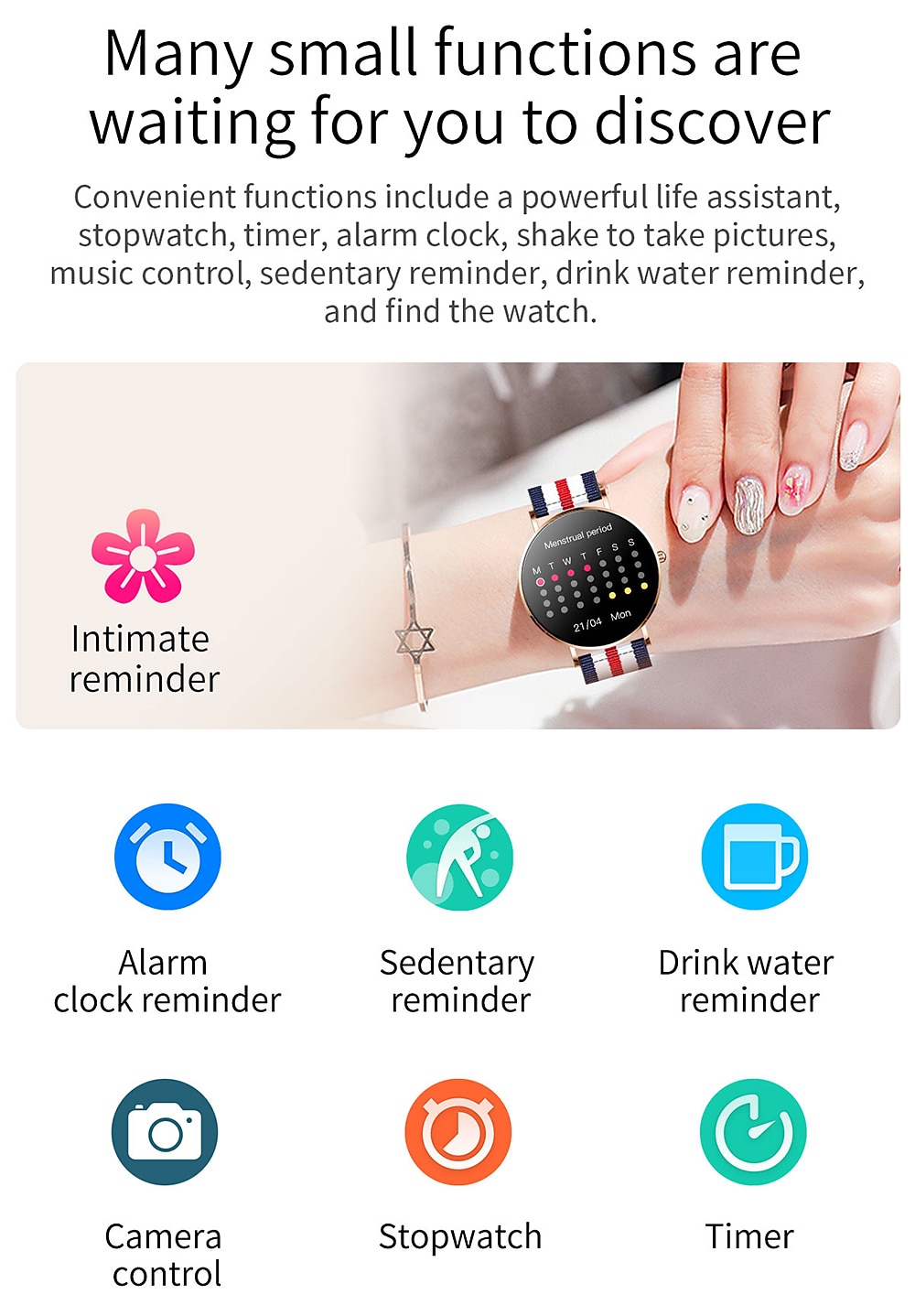 Ultra-Thin Smartwatch Women AMOLED 360*360 HD Screen Always On Display Call Reminder Smart Watch Waterproof Sports Clocks 2025 - $79.99 –P16