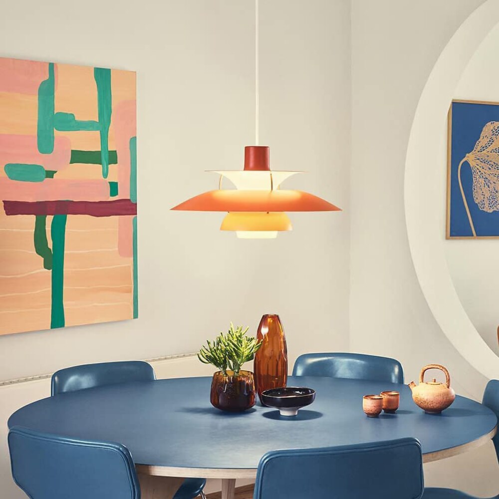 lampada a sospensione a led ufo, lampade a sospensione moderne per camera da letto di colore lampada a sospensione in alluminio e26 base lampada a sospensione a lunghezza regolabile per soggiorno del 2025 a $279.99 –P3