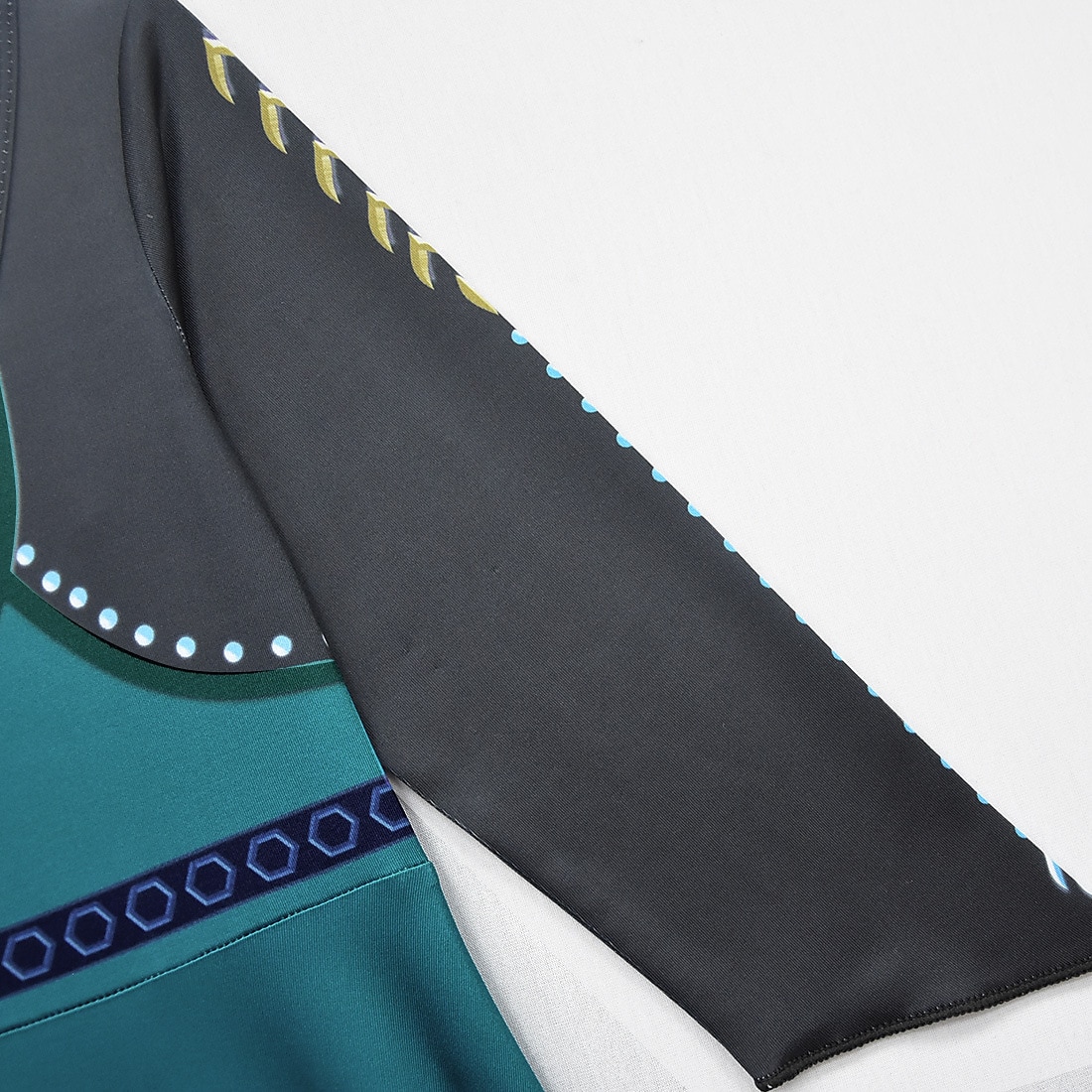 Buchwoche 2026: Prinzessin Anna, Kinderkleid, einfarbig, Partykleid, Bühnenkleid, Rundhalsausschnitt, lange Ärmel, Prinzessinnenkleid, 3-10 Jahre, Winter, Hellgrün 2026 - $20.99 –P12