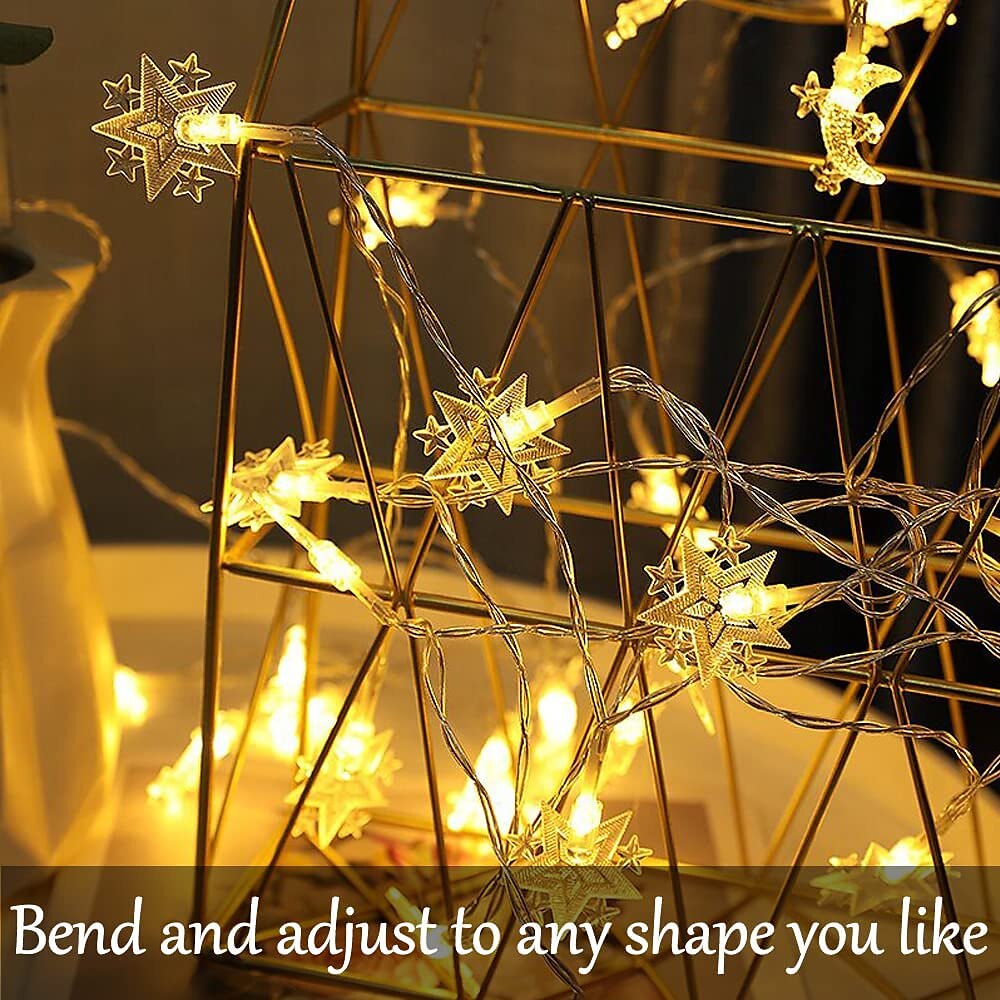 Star Fairy String Lights Christmas Holiday Lights 10M 80LEDs with 13key Remote Control Creative Party Holiday Optional Remote Controller Battery Box or Remote Controller USB 1set 2025 - $18.99 –P15