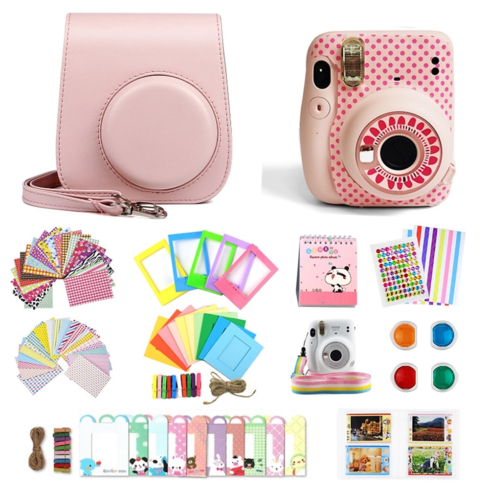 adequado para câmera polaroid instax mini 11 conjunto de acessórios 8 em 1 de 2025 por $41.99 –P6