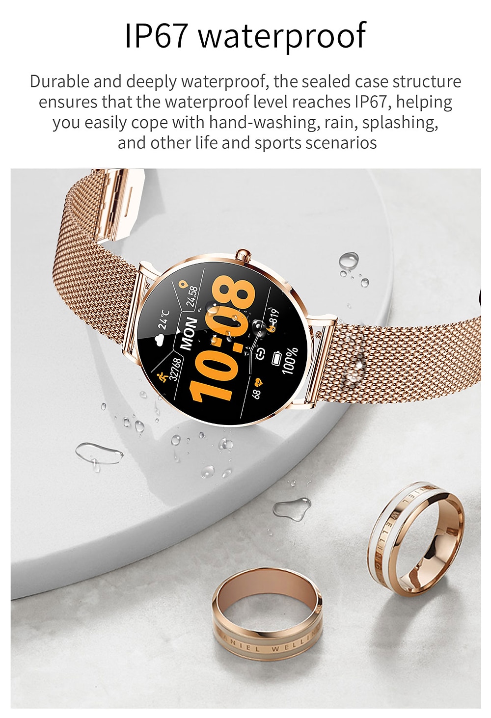 Ultra-Thin Smartwatch Women AMOLED 360*360 HD Screen Always On Display Call Reminder Smart Watch Waterproof Sports Clocks 2025 - $79.99 –P14