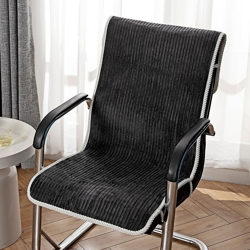 Dining Chair Cover Chair Seat Cushion Pad Slipcover Non-Slip with