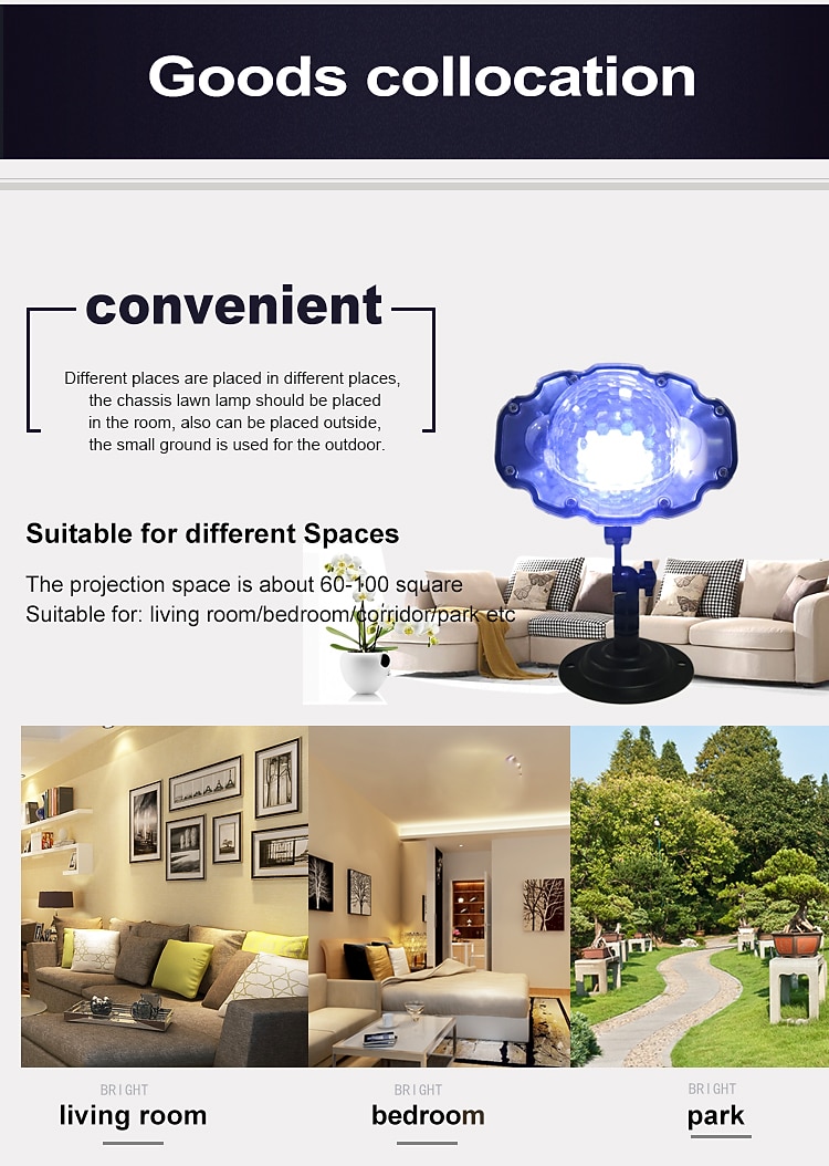 2025年 クリスマススノープロジェクションライトリモートコントロール低電圧プラグクリスマス雰囲気装飾ランプEU UK US AUプラグ  コレクション – $35.99 –P6