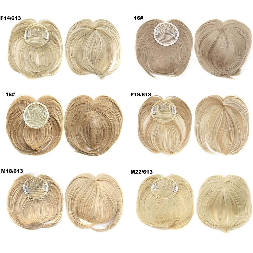 White Hair Extensions for Women Invisible Toupee Thinning Hair Extensions Wig Hairpiece Thick Top Hair Pieces 2025 - $14.49 –P7