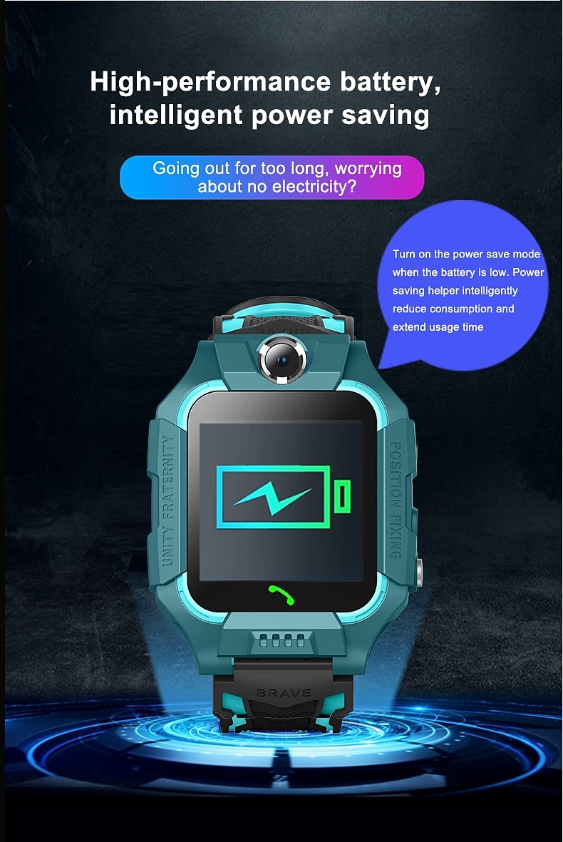 Q19 Smart Watch 1.44 inch Kids Smartwatch Phone Timer Call Reminder Compatible with Android iOS IP 65 Kid's Information 2026 - $29.99 –P4