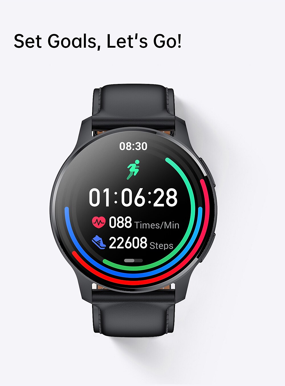 696 i50 Smart Watch 1.32 inch Smartwatch Fitness Running Watch Bluetooth Pedometer Call Reminder Sleep Tracker Compatible with Android iOS Women Hands-Free Calls Message Reminder Custom Watch Face IP 2025 - $56.99 –P16