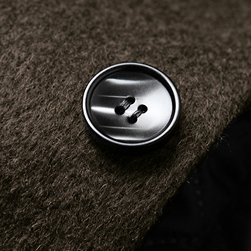 Ανδρικά Χειμερινό παλτό Μάλλινο Παλτό Πανωφόρι Επιχείρηση Διακοπές Χειμώνας Μαλλί Διατηρείτε Ζεστό Για Υπαίθρια Χρήση Εξωτερικά ενδύματα Ρούχα Μοντέρνα Θερμαντικά Μονόχρωμο Τσέπη Πέτο 2026 - $66.99 –P13