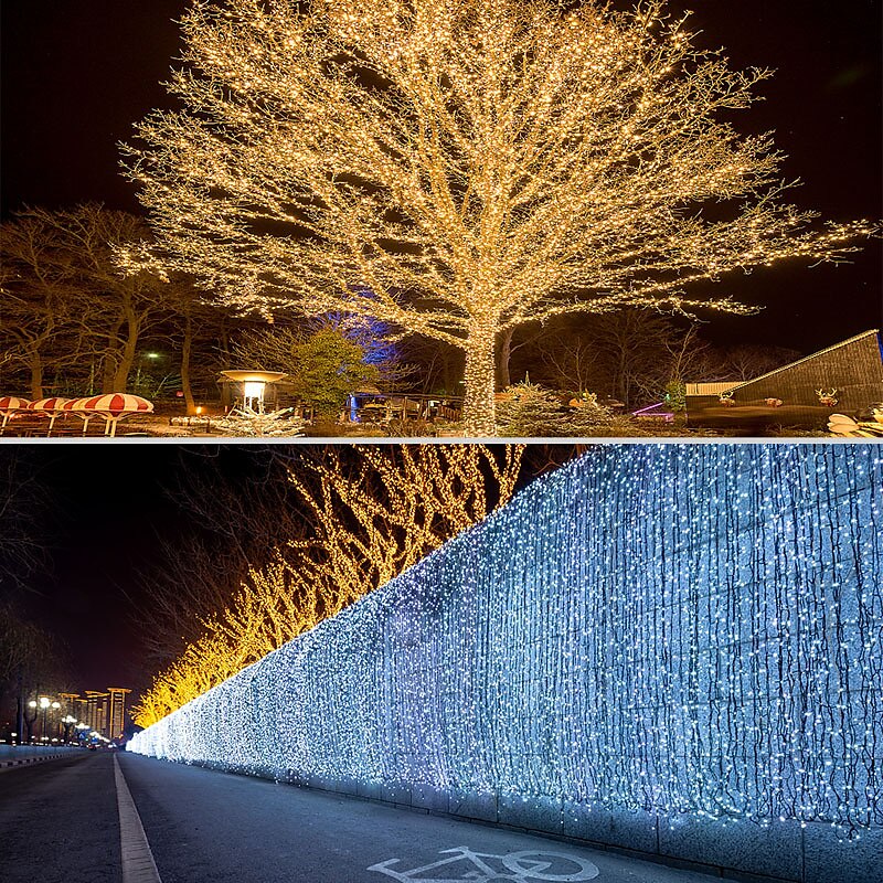 vanntette solcellestrenglys utendørs 10/20m, 100/200 lysdioder med fjernkontroll, 8 moduser eventyrlys for hagebryllup tre julevindusdekorasjon 2025 - $29.99 –P4